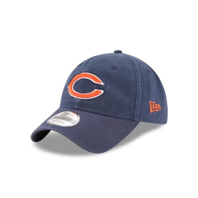 Blue Chicago Bears Hat - New Era NFL Core Classic 9TWENTY Adjustable Caps USA2403176